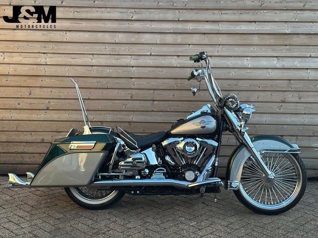 HARLEY-DAVIDSON HERITAGE SOFTAIL NOSTALGIA MEXICAN (bj 1996), Motoren, Motoren | Harley-Davidson, 2 cilinders, Bedrijf, Onbekend