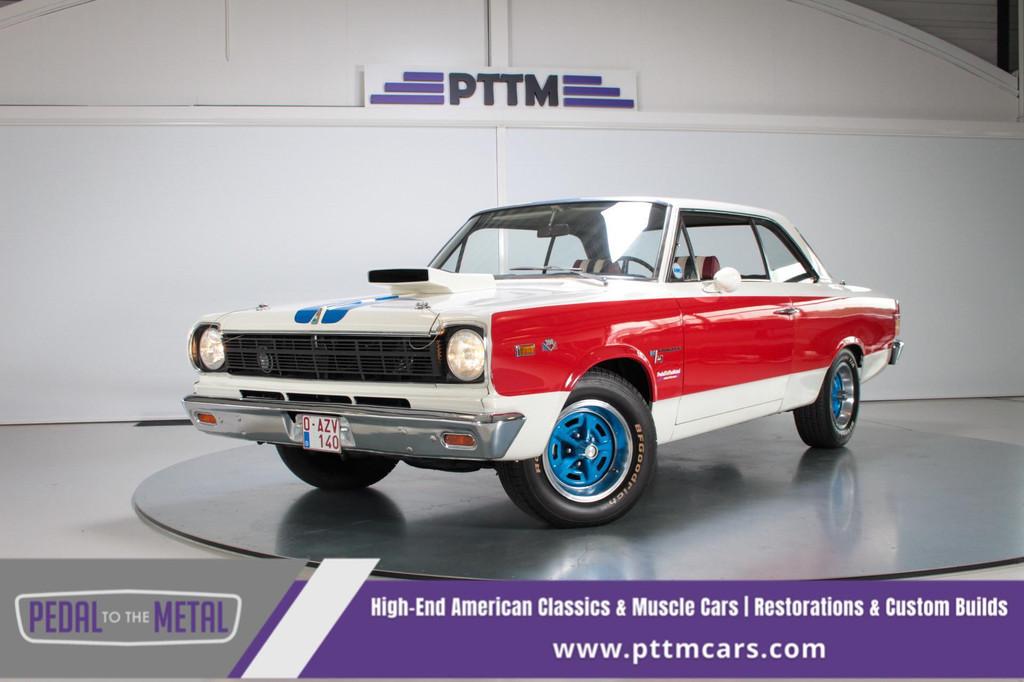 1969 AMC SC/Rambler Hurst, Auto's, Achterwielaandrijving, 6390 cc, Wit, Leder