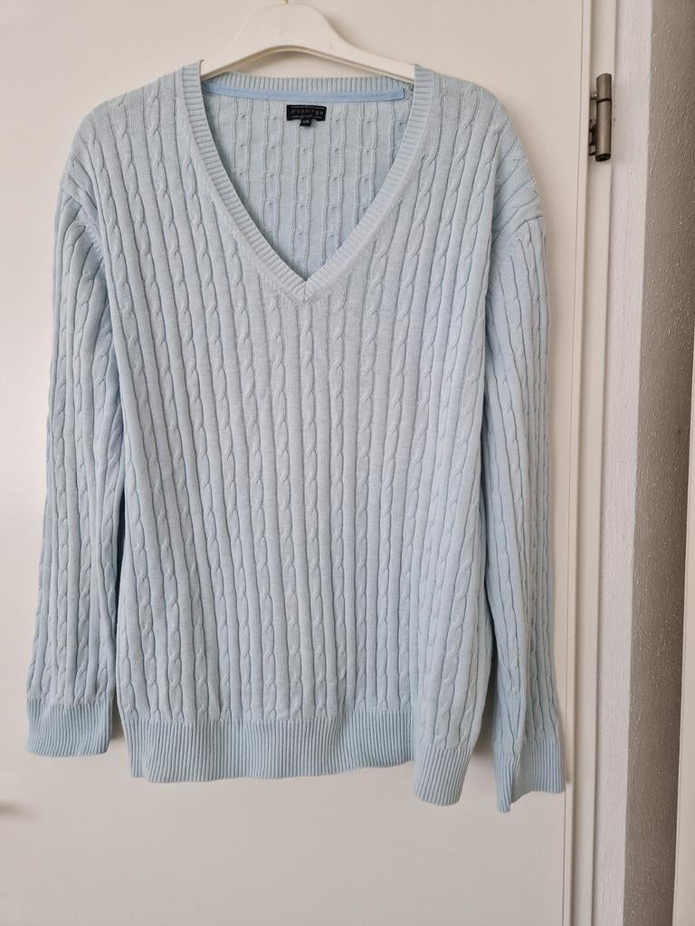 Bloomings V-hals trui XXL, Blauw, Overige maten, Ophalen of Verzenden, Bloomings