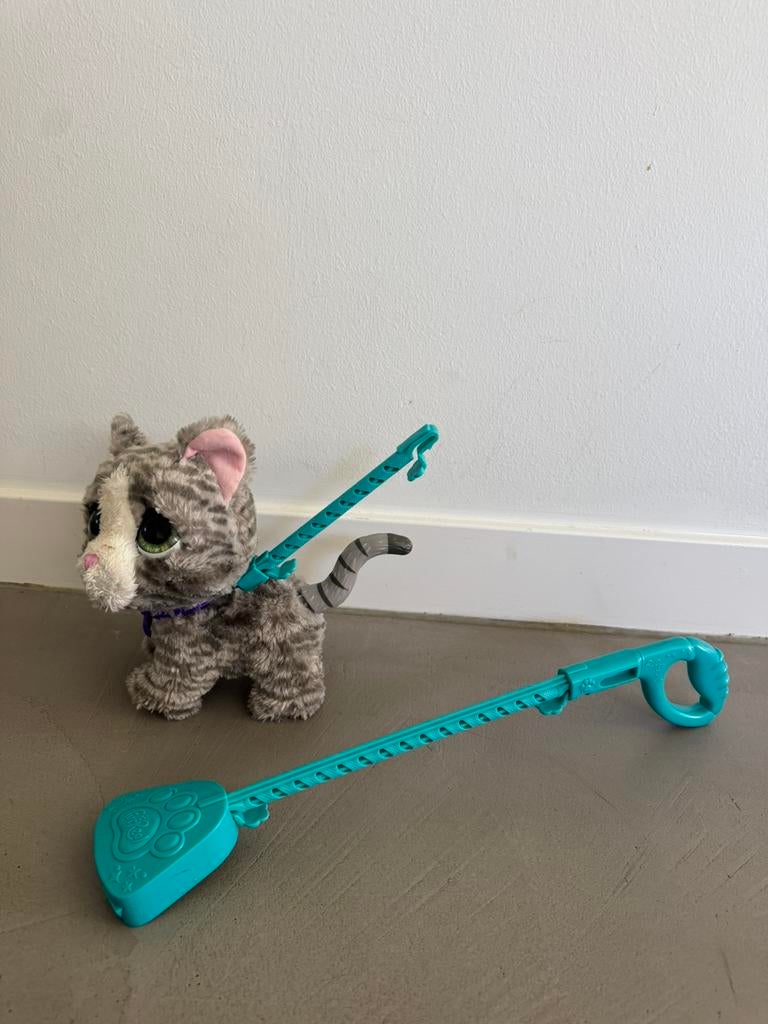 FurReal Walkalots Big Wags Interactive Kitty, Kinderen en Baby's, Speelgoed | Knuffels en Pluche, Overige karakters, Ophalen of Verzenden