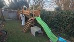 Houten Speeltoestel met Schommel, Glijbaan en Meer!, Ophalen of Verzenden, Gebruikt, Schommel