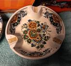 2 Delfts polychroom handwerk asbakken, Ophalen of Verzenden