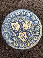 Mediterraanse handgeschilderde schotel, Ophalen of Verzenden