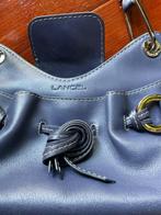 HELE MOOIE BLAUWE HANDTAS VAN HET MOOIE MERK LANCEL, Ophalen of Verzenden, Zo goed als nieuw, Blauw, Handtas
