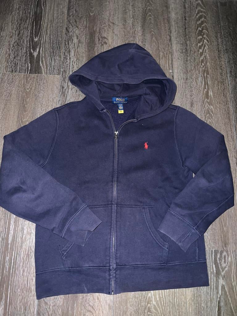 ralph lauren vest donkerblauw, Kleding | Heren, Truien en Vesten, Ophalen of Verzenden, Zo goed als nieuw, Overige maten, Blauw