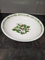 Portmeirion Summer Strawberries grote schaal 33cm, Huis en Inrichting, Ophalen of Verzenden, Zo goed als nieuw, Overige stijlen
