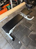 Verstelbare bankdruk apparatuur met losse hoofdkussen, Sport en Fitness, Fitnessmaterialen, Ophalen, Gebruikt, Borst, Fitnessbank