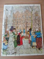 Zeldzame houten jubileum legpuzzel Hollandsche Societeit, Ophalen of Verzenden