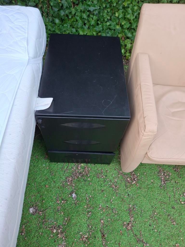 Zwart ladeblok 60x40 cm - Compact en praktisch, Huis en Inrichting, Kasten | Ladekasten, Ophalen, Overige materialen, Gebruikt