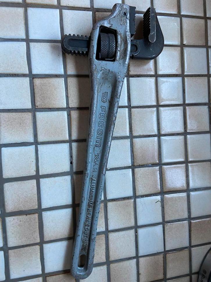 FACOM 135A.14 Aluminium Heavy Duty Waterpomptang 350mm, Doe-het-zelf en Verbouw, Gereedschap | Handgereedschap, Gebruikt, Ophalen of Verzenden