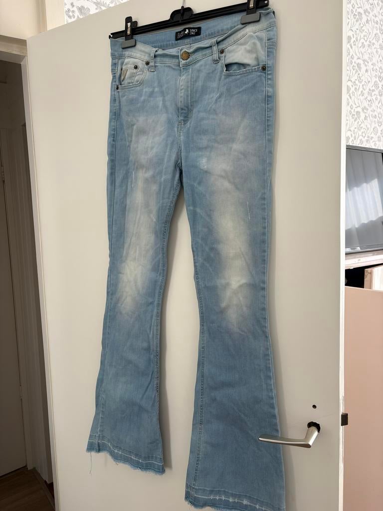 Lois flared spijkerbroek, Ophalen of Verzenden, Gedragen, Blauw, W30 - W32 (confectie 38/40)