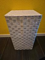 Witte Wasmand Gevlochten, Ophalen, Kunststof, Gebruikt, Mand
