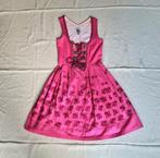 Roze fuchsia dirndl, Oostenrijkse vintage mini-jurk, Original Steindl, Ophalen of Verzenden, Roze, Maat 36 (S)
