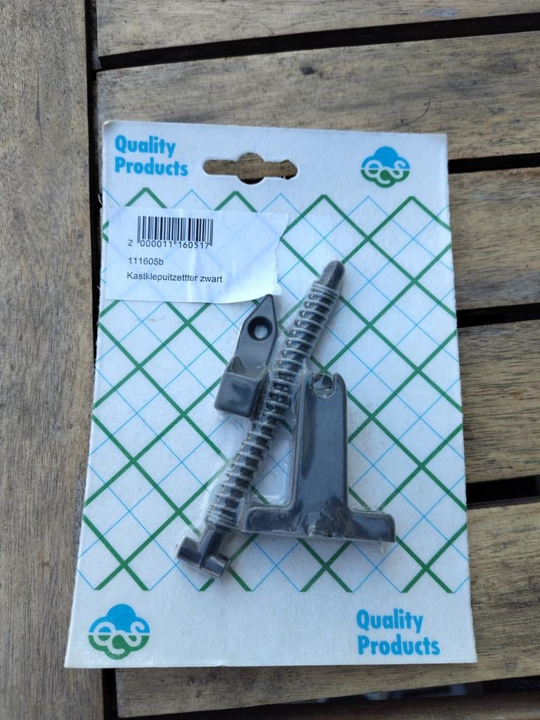 Kastklepuitzetter zwart voor caravan of camper, Caravans en Kamperen, Ophalen of Verzenden, Nieuw