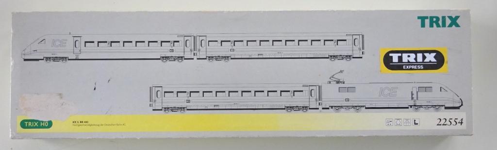 TRIX EXPRESS 4-delige ICE, Treinset, Gelijkstroom, Trix, Nieuw