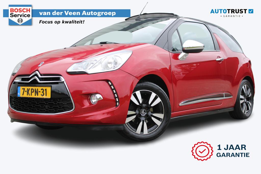 Citroën DS3 Cabrio 1.2 VTi So Chic | Incl. 12 maanden garan, 1199 cc, 82 pk, Bedrijf, Handgeschakeld