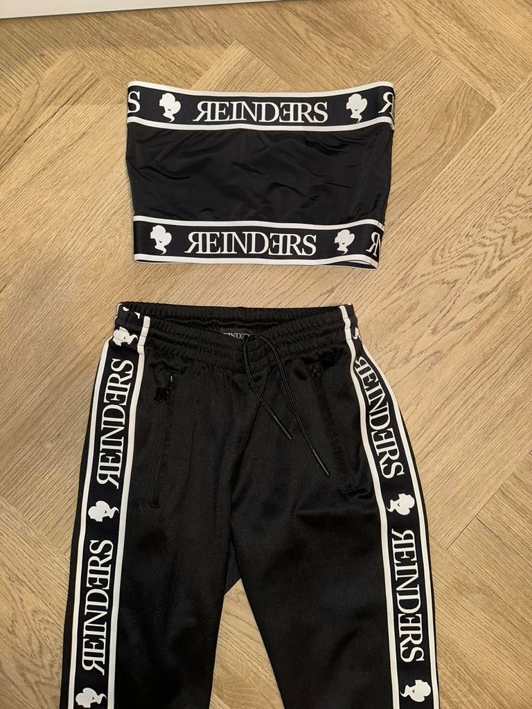 Reinders 3 delig set XS zwart met wit nieuw ongedragen, Ophalen of Verzenden, Nieuw, Maat 34 (XS) of kleiner, Zwart