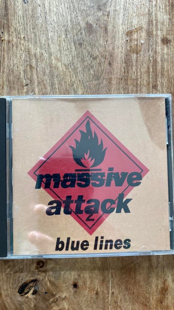 Massive attack- Blue lines, Ophalen of Verzenden, 2000 tot heden, Gebruikt