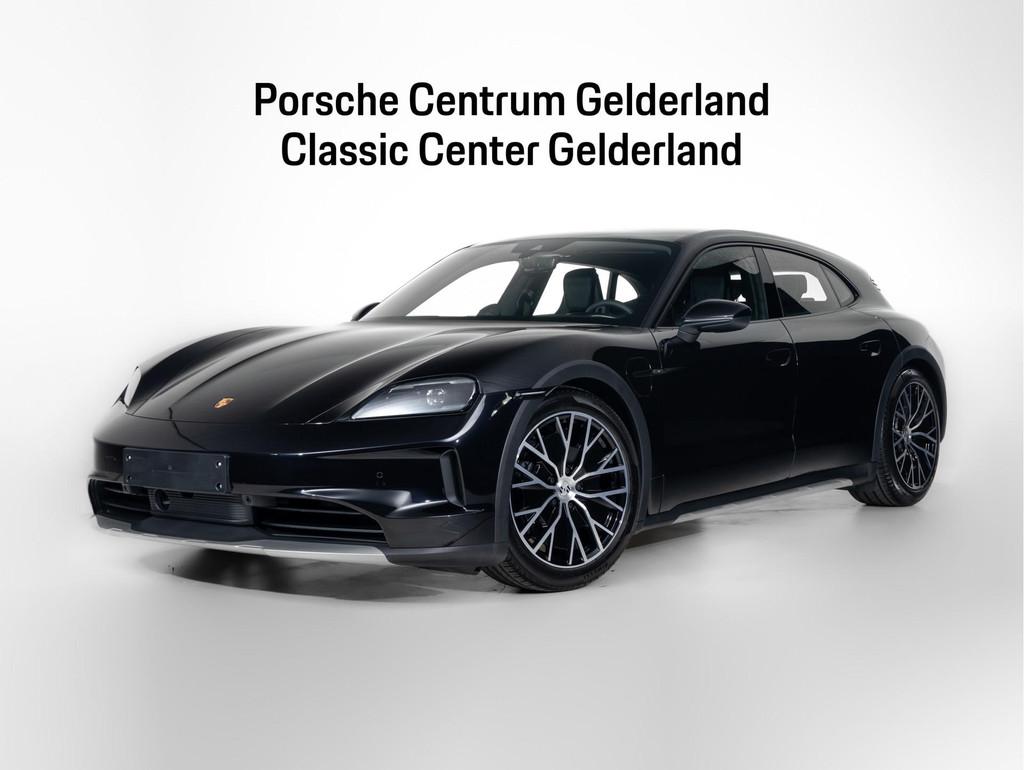 Porsche Taycan 4 Cross Turismo, Auto's, Porsche, Gebruikt, Zwart, Adaptive Cruise Control, Met garantie (alle)