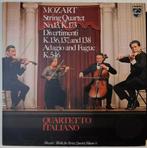 LP Mozart / Quartetto Italiano – Streichquartett Vinyl, Overige typen, Ophalen of Verzenden, Zo goed als nieuw, 12 inch