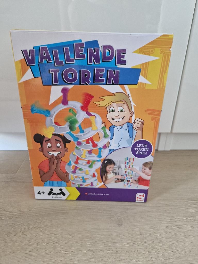 Vallende toren spel, Een of twee spelers, Ophalen of Verzenden, Zo goed als nieuw, Sambro