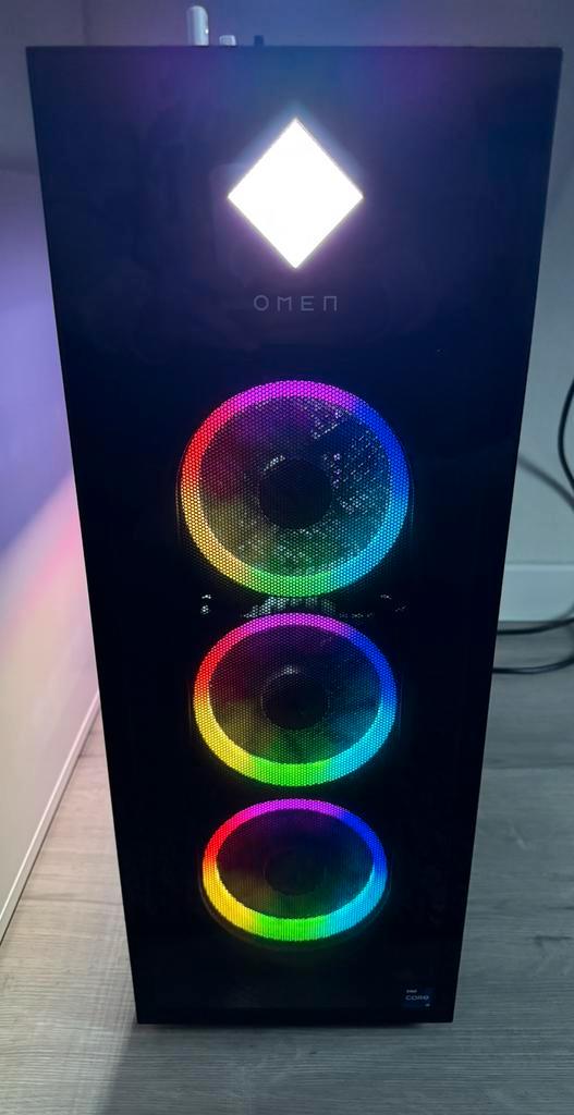 HP OMEN 45L Gaming PC (Intel i9, RTX 3080 & 32 GB RAM), Computers en Software, Desktop Pc's, Gebruikt, 4 Ghz of meer, SSD, 32 GB