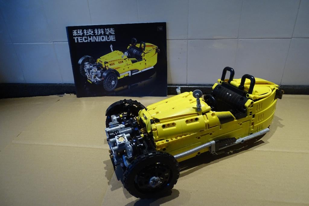 Technische bouwset oldtimer, driewieler, Ophalen of Verzenden, Zo goed als nieuw, Overige merken