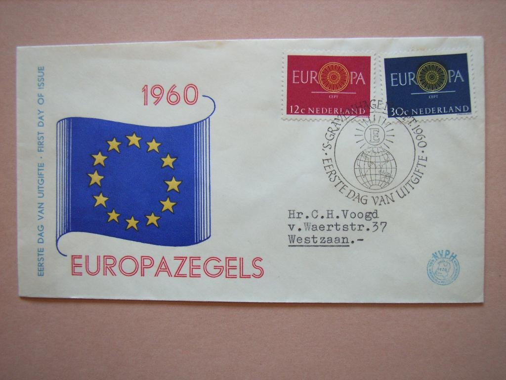 DBM  Nederland FDC E45, Ophalen of Verzenden, Beschreven, Nederland