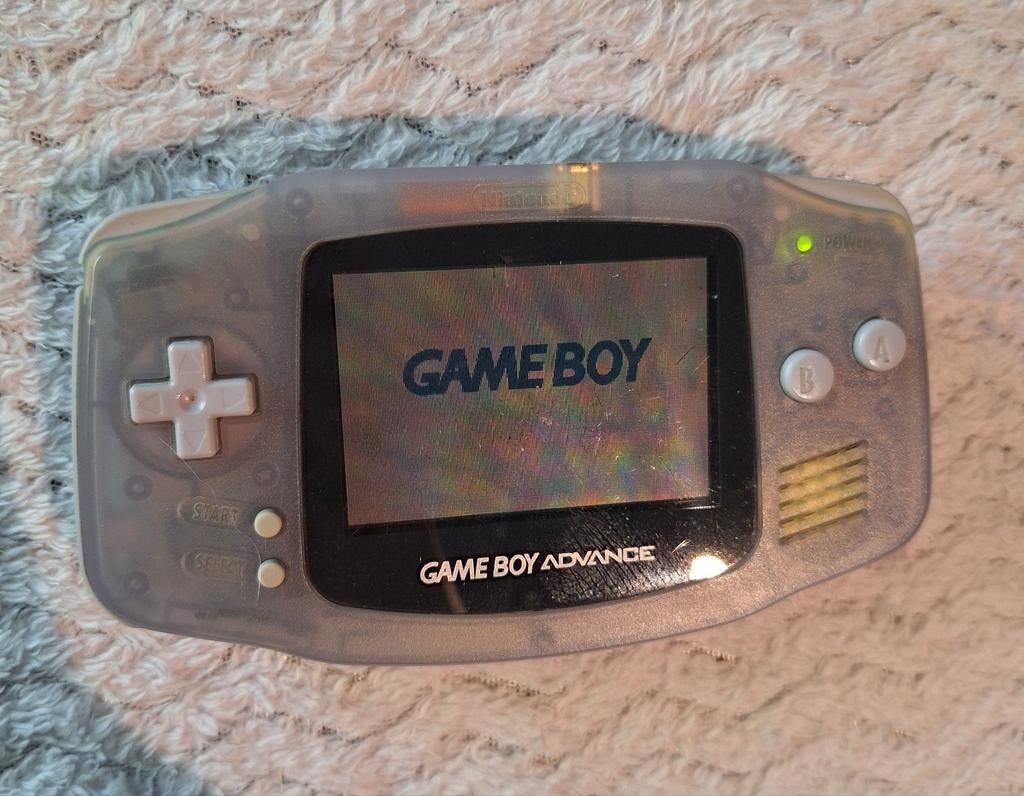 Gameboy Advance - zilver of transparant blue, Ophalen of Verzenden, Game Boy Advance