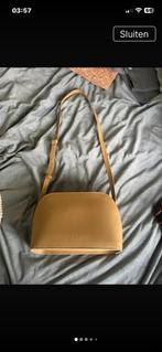 Bruine leren tas zusss nieuwstaat, Ophalen of Verzenden, Zo goed als nieuw, Bruin, Handtas