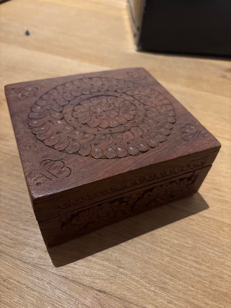 Houten Sigarendoos Willem II Olindasigaren, Antiek en Kunst, Ophalen of Verzenden