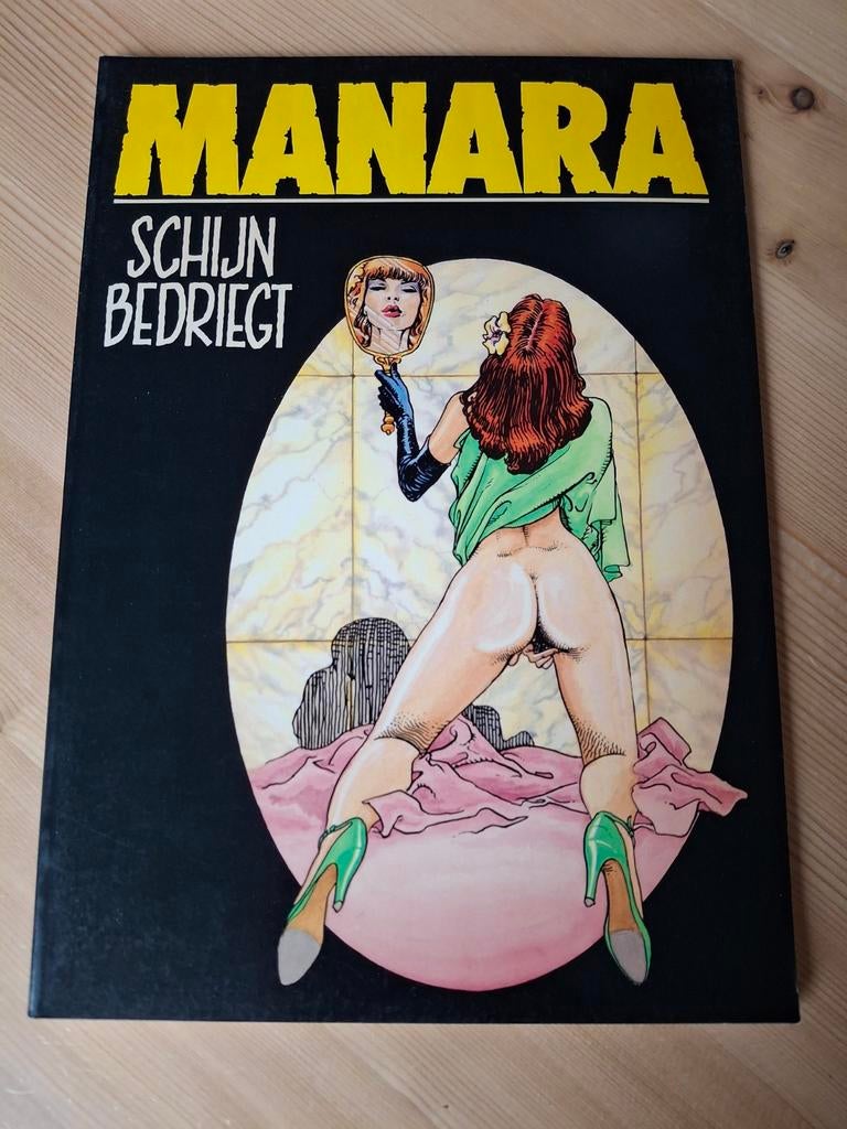 Manara - Schijn Bedriegt - Erotische strip, Boeken, Gelezen, Eén stripboek, Ophalen of Verzenden, Milo Manara