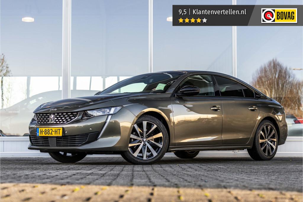 Peugeot 508 1.5 BlueHDI GT Line | Pano | Focal | NL Auto, Auto's, Peugeot, USB, Gebruikt, 4 cilinders, Leder en Stof