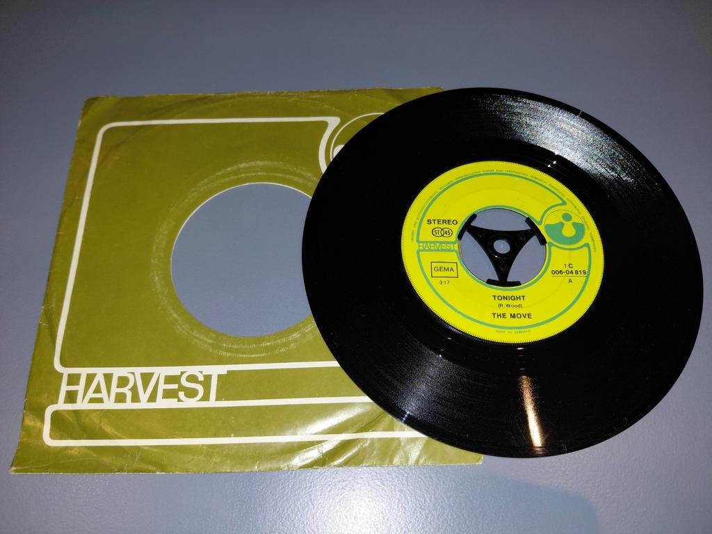 The Move- tonight, Cd's en Dvd's, Vinyl Singles, Ophalen of Verzenden, Gebruikt, 7 inch, Pop
