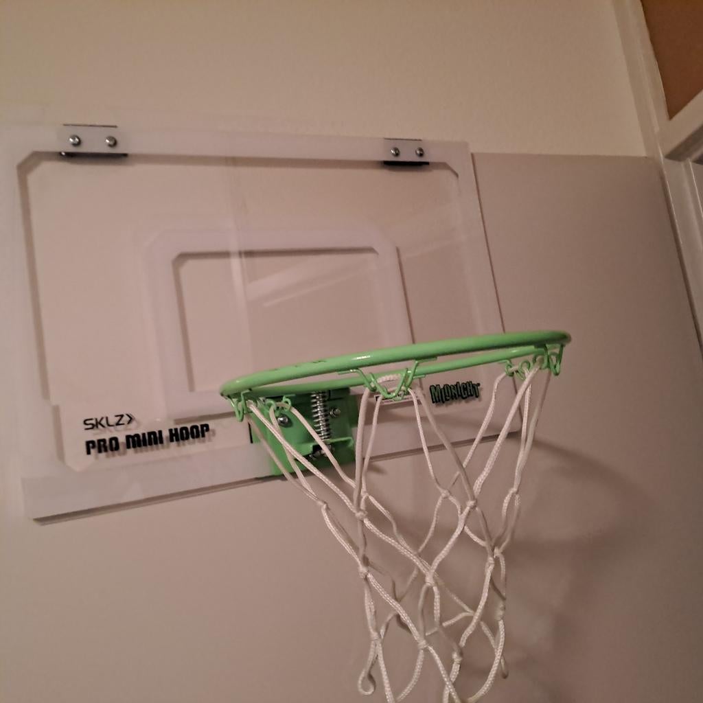 SKLZ Pro Mini Hoop Midnight Glow in the Dark Basketbal, Ophalen, Zo goed als nieuw, Bal