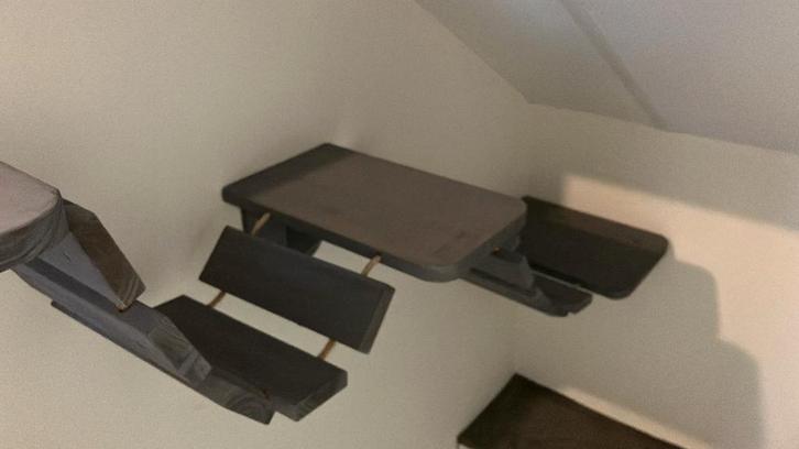 Modulaire Wandklimmer, Kattenbrug, Dieren en Toebehoren, Katten-accessoires, Zo goed als nieuw, Ophalen