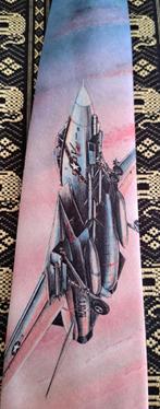 Tomcat F-14 marine-onderscheppingsjager stropdas Top Gun, Ophalen of Verzenden, Nieuw, Blauw