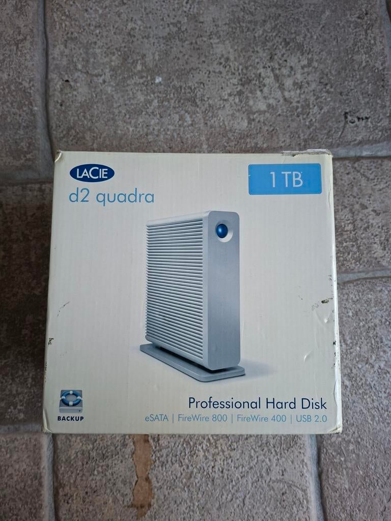 LaCie d2 Quadra 1TB Externe Harde Schijf, Computers en Software, Harde schijven, Gebruikt, LaCie, Server, HDD