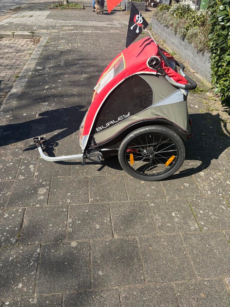 Burley fietskar, Ophalen of Verzenden, Gebruikt, Kinderkar