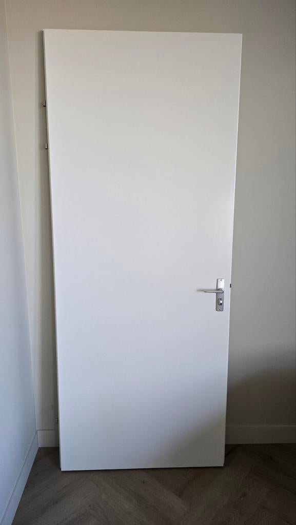 Svedex opdekbinnendeur badkamer/toilet 231x93 rechtsdraaiend, Ophalen, Kunststof, 80 tot 100 cm, 215 cm of meer
