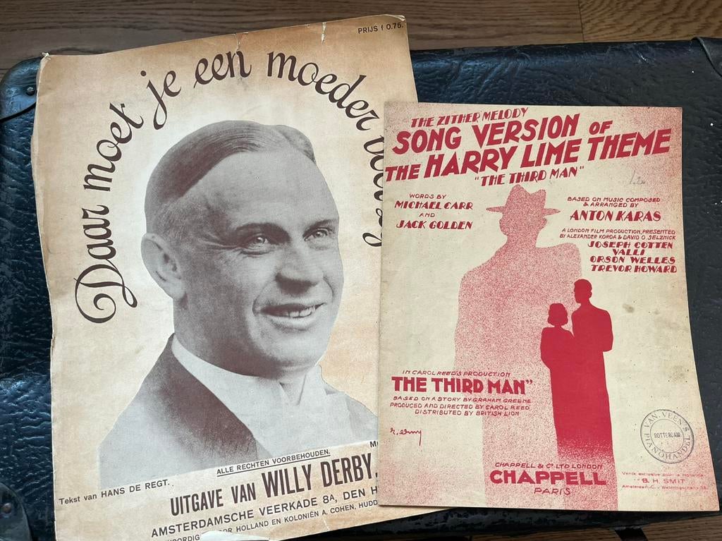 Oude bladmuziek, Muziek en Instrumenten, Gebruikt, Klassiek, Zang, Ophalen of Verzenden