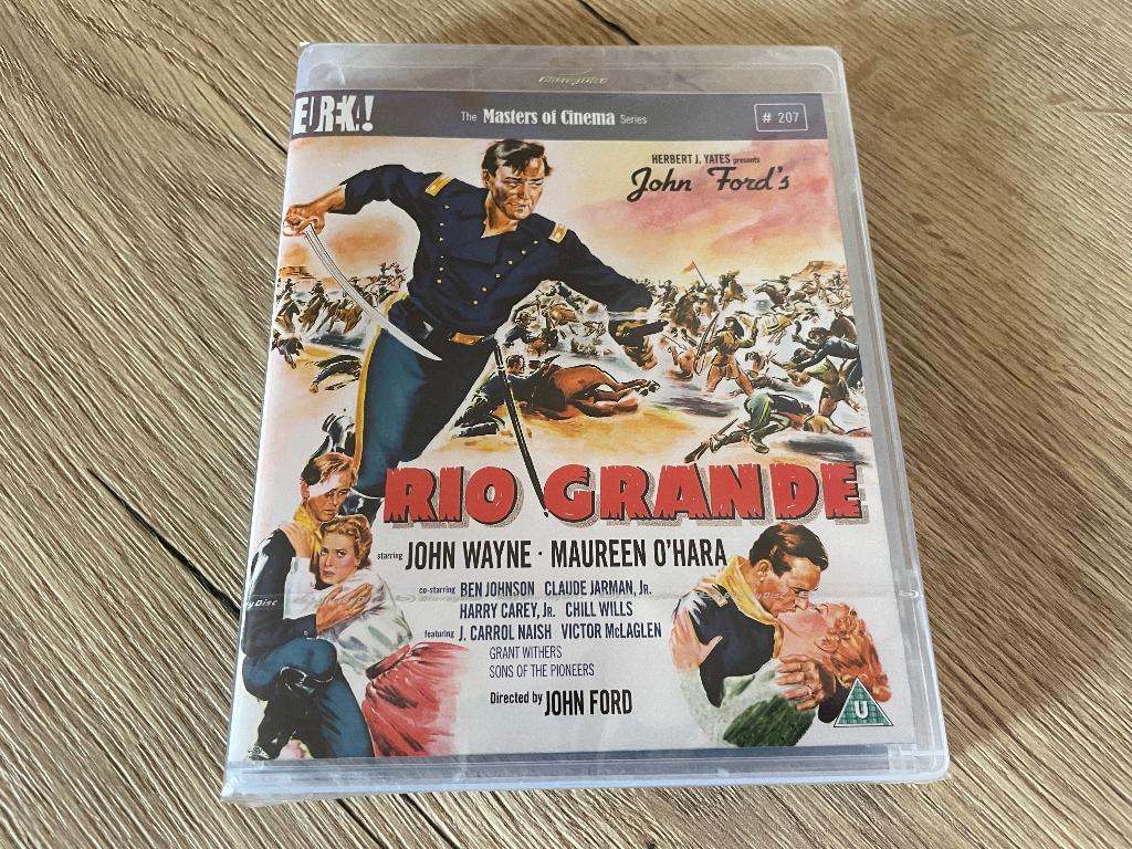 Rio Grande - John Ford John Wayne  Eureka Masters of Cinema, Cd's en Dvd's, Blu-ray, Nieuw in verpakking, Overige genres, Verzenden