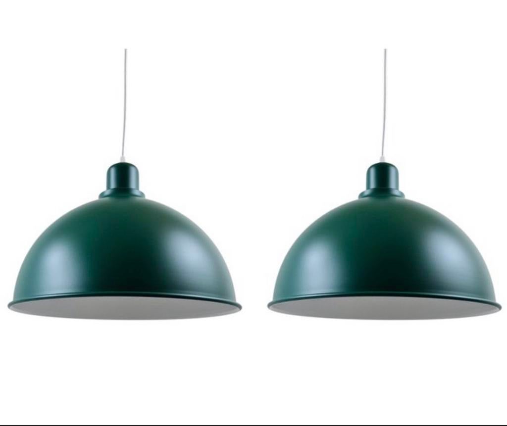 Belid Hanglampen groen 38cm diameter, Huis en Inrichting, Lampen | Hanglampen, Nieuw, Scandinavisch, Ophalen of Verzenden, Metaal