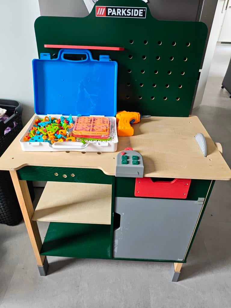 Leuke bouwtafel, Ophalen, Gebruikt