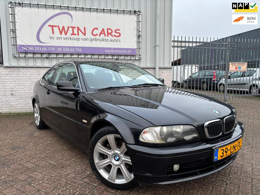 BMW 3-serie Coupé 320Ci Executive, Auto's, 2171 cc, Achterwielaandrijving, Gebruikt, Zwart
