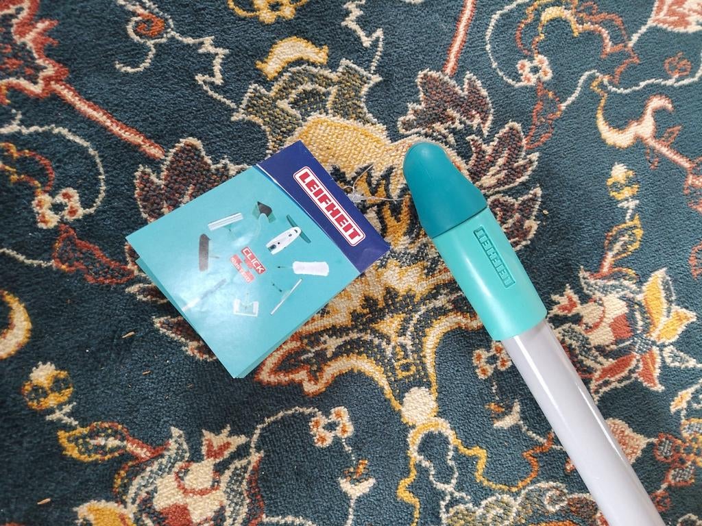 Leifheit dweilstok, Ophalen