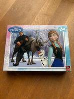 2 Frozen puzzels - 100 stukjes elk - Anna, Elsa, Olaf, Ophalen, Meer dan 50 stukjes, Gebruikt, 6 jaar of ouder