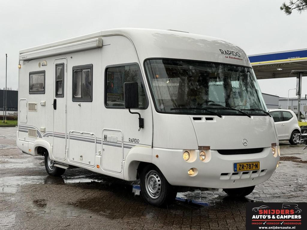 Mercedes Rapido Le Randonneur 925 M Airco, Caravans en Kamperen, Integraal, Tot en met 2, Mercedes-Benz, Bedrijf