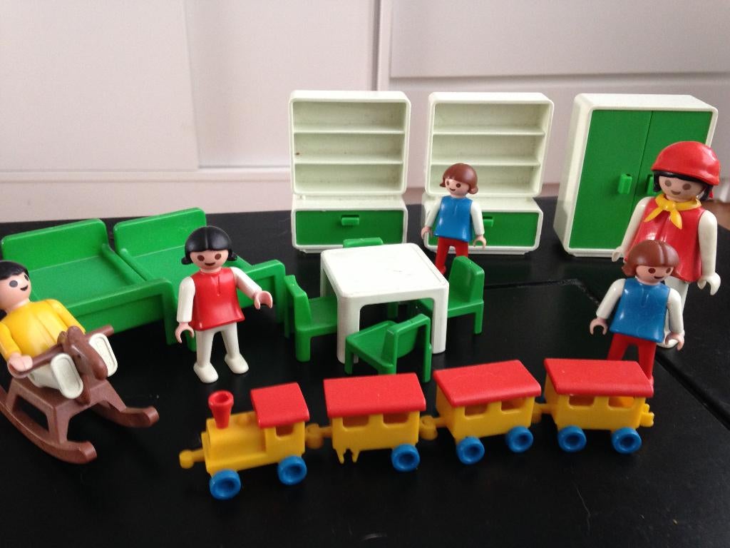 Playmobil Vintage speelkamer, Ophalen of Verzenden, Gebruikt, Complete set