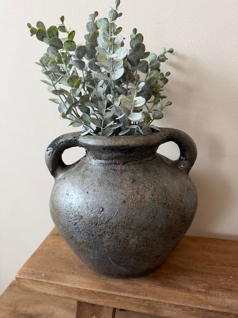 Mooie atenen kruik - vaas met oren, -, -, Nieuw, Ophalen of Verzenden